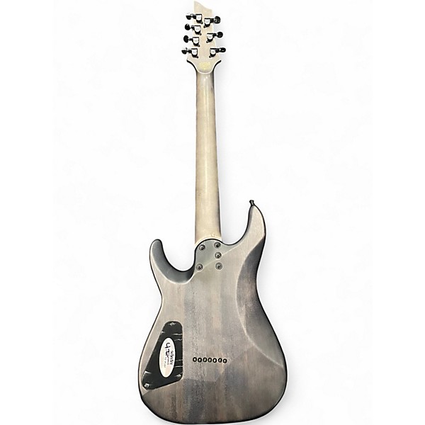 Used Schecter Guitar Research OMEN ELITE 7-STRING Charcoal Solid Body Electric Guitar