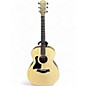 Used Taylor 114E Left Handed Natural Acoustic Electric Guitar thumbnail