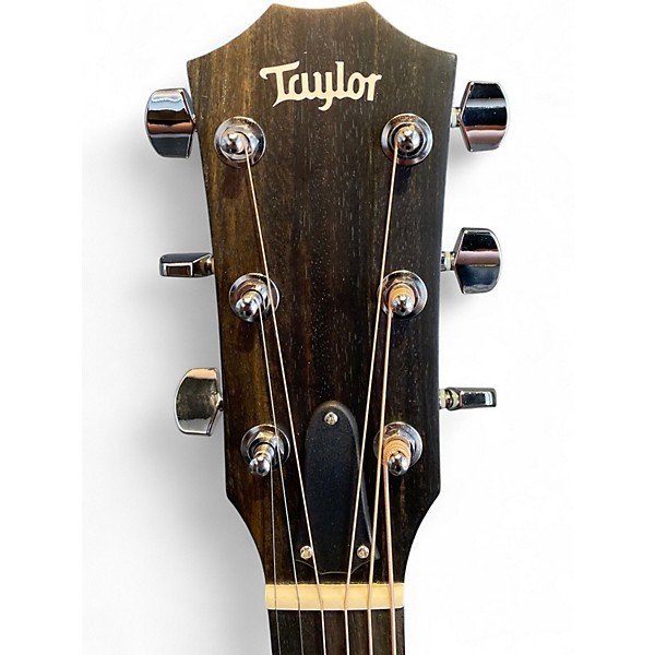 Used Taylor 114E Left Handed Natural Acoustic Electric Guitar