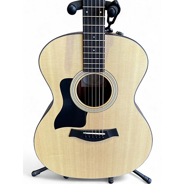 Used Taylor 114E Left Handed Natural Acoustic Electric Guitar