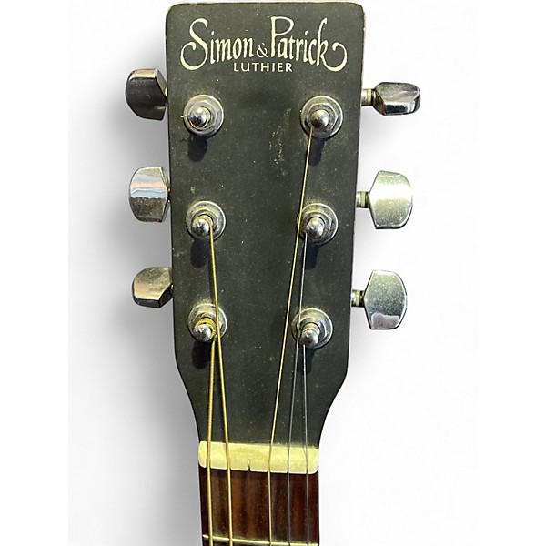 Used Simon & Patrick SMP 6CW CEDAR Natural Acoustic Electric Guitar