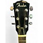 Used Fender F-50 RESONATOR BLACK Acoustic Guitar