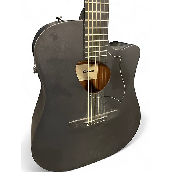 Used Ibanez ALT31 Black Acoustic Electric Guitar