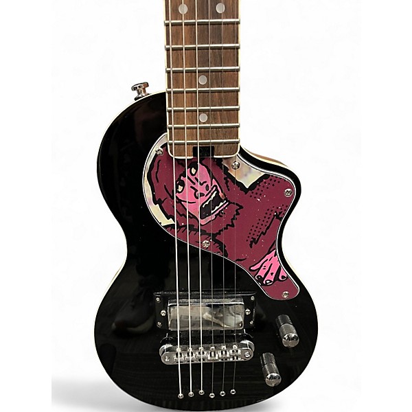 Used Blackstar CarryOn Travel Guitar Black Electric Guitar