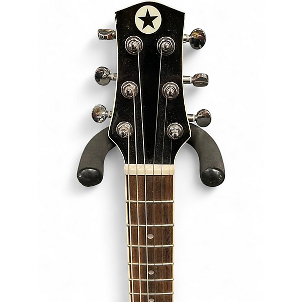 Used Blackstar CarryOn Travel Guitar Black Electric Guitar