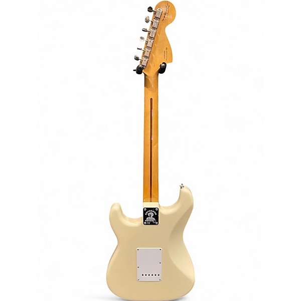 Used Fender Jimi Hendrix Stratocaster Olympic White Solid Body Electric Guitar