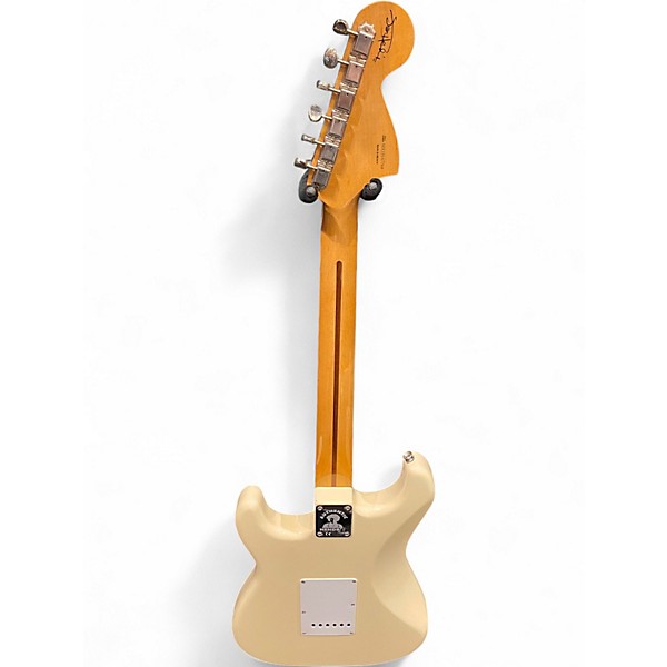 Used Fender Jimi Hendrix Stratocaster Olympic White Solid Body Electric Guitar