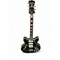 Used VOX Bobcat Italian Green Hollow Body Electric Guitar