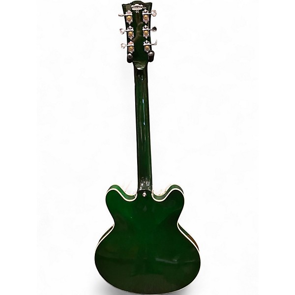 Used VOX Bobcat Italian Green Hollow Body Electric Guitar