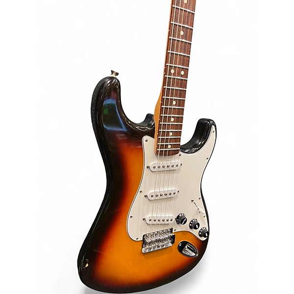 Used Fender Standard Stratocaster 3 Color Sunburst Solid Body Electric Guitar