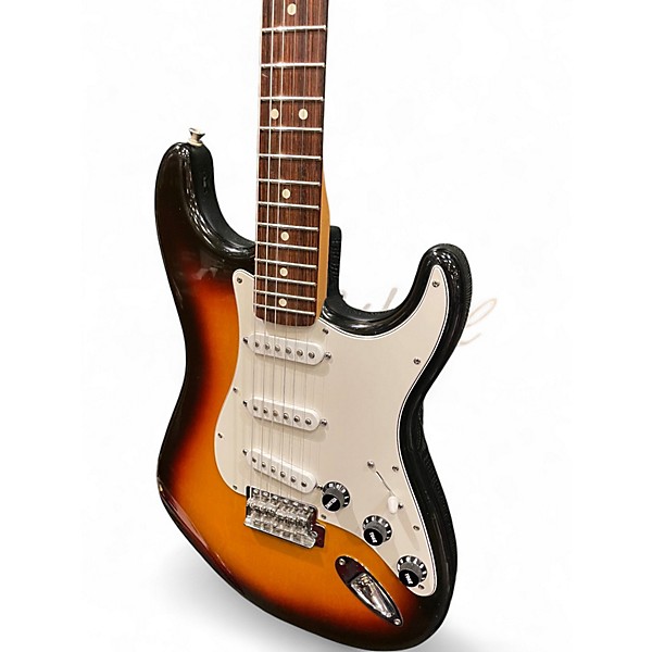 Used Fender Standard Stratocaster 3 Color Sunburst Solid Body Electric Guitar