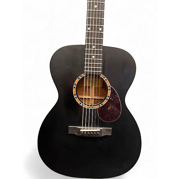 Used Eastman E2OM Black Acoustic Guitar