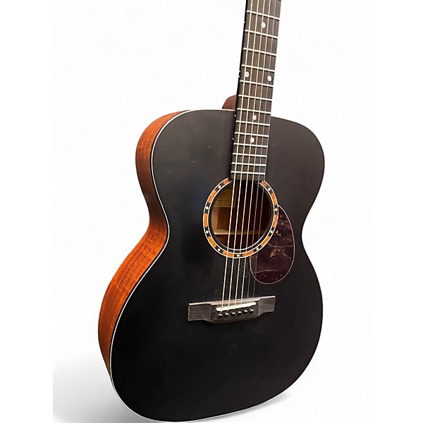 Used Eastman E2OM Black Acoustic Guitar