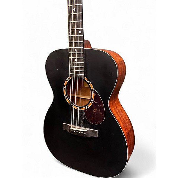 Used Eastman E2OM Black Acoustic Guitar