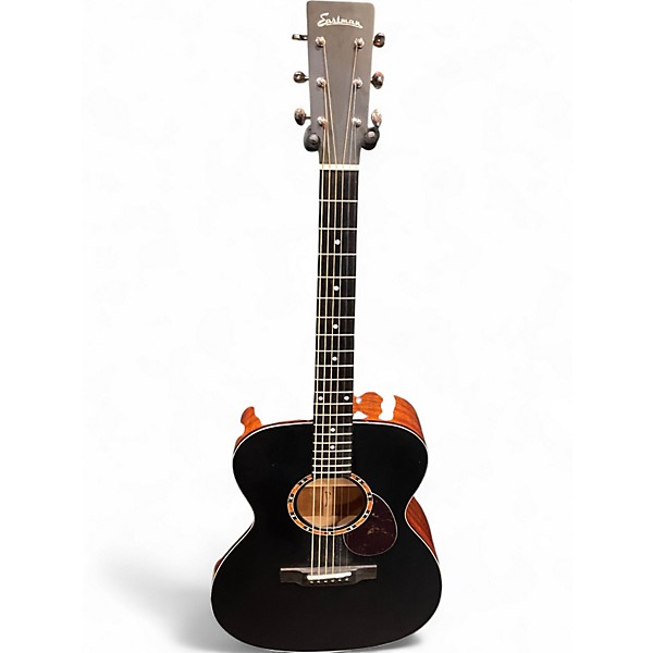 Used Eastman E2OM Black Acoustic Guitar