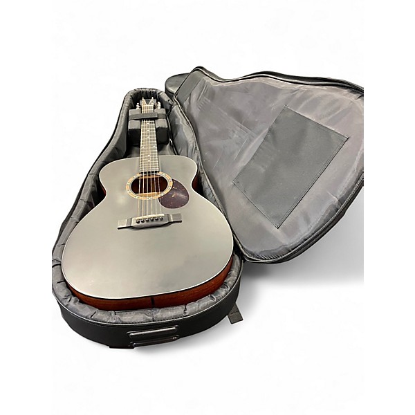 Used Eastman E2OM Black Acoustic Guitar