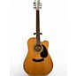 Used Zager ZAD 50CE Natural Acoustic Electric Guitar thumbnail
