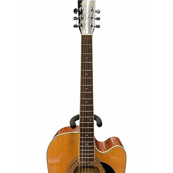 Used Zager ZAD 50CE Natural Acoustic Electric Guitar