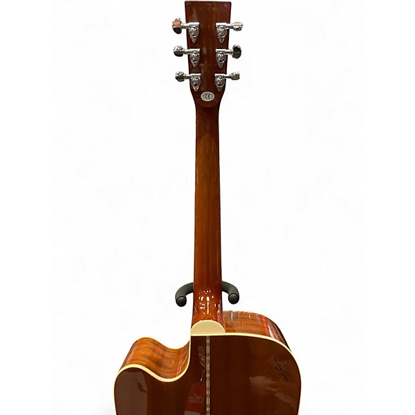 Used Zager ZAD 50CE Natural Acoustic Electric Guitar