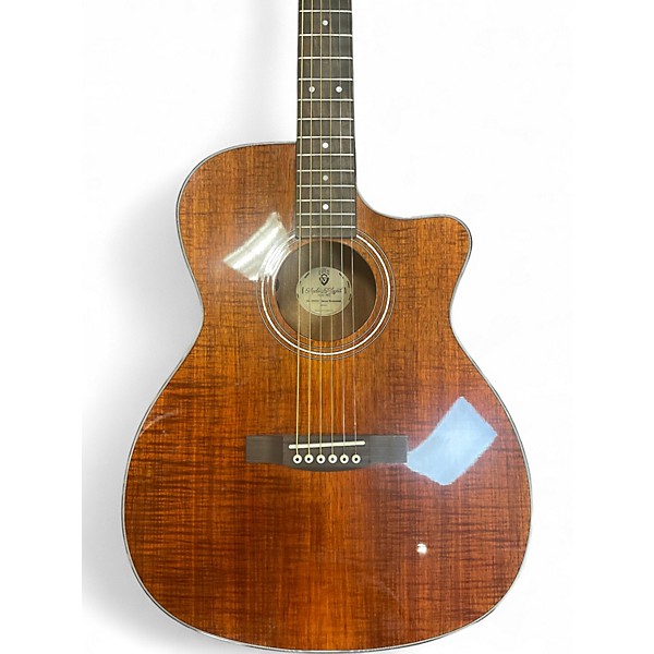 Used Guild OM-260CE Deluxe Blackwood Mahogany Acoustic Guitar