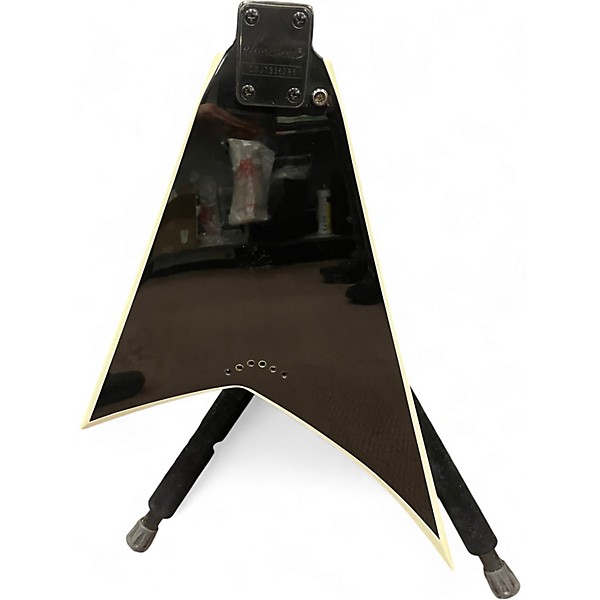 Used Jackson Rhoads JS32 Black and White Solid Body Electric Guitar