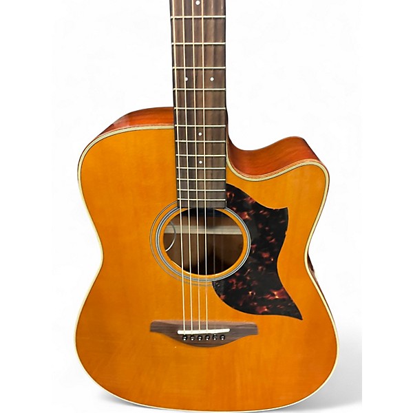 Used Yamaha A1M Natural Acoustic Electric Guitar