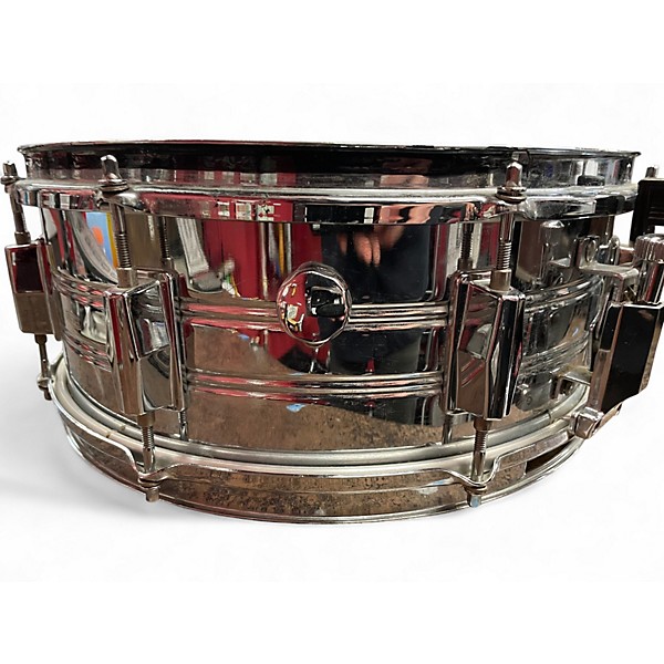 Used Maxwin 14in Steel Snare Chrome Drum