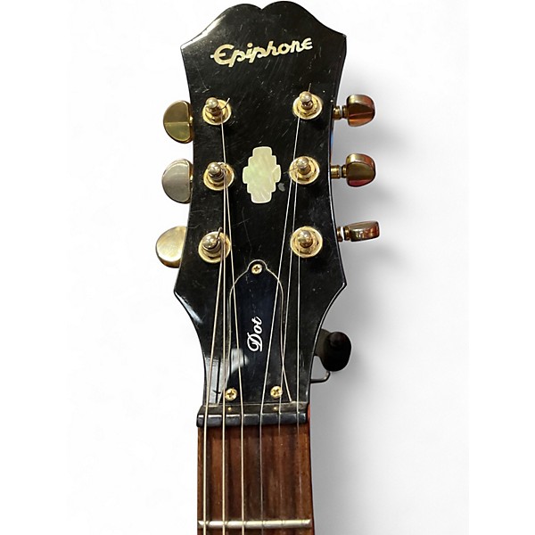 Used Epiphone Dot Vintage Sunburst Hollow Body Electric Guitar