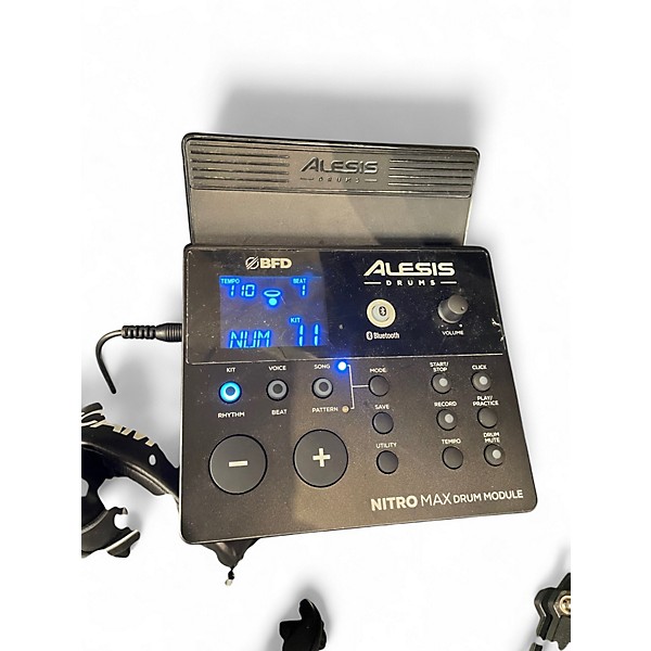 Used Alesis NITRO MAX Electric Drum Set