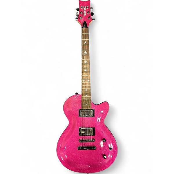 Used Daisy Rock Rock Candy Special PINK SPARKLE Solid Body Electric Guitar