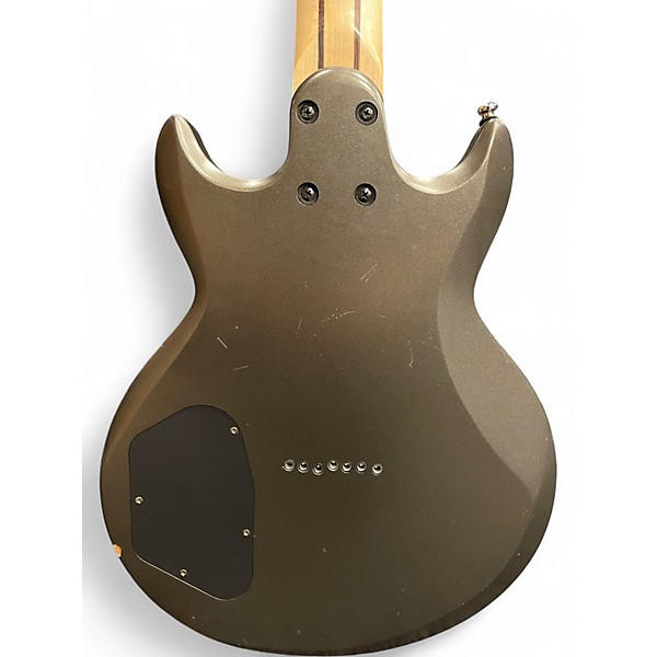 Used Ibanez AX7221 7-String Pewter Grey Solid Body Electric Guitar