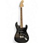 Used Squier Standard Stratocaster Black Solid Body Electric Guitar thumbnail