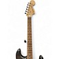 Used Squier Standard Stratocaster Black Solid Body Electric Guitar