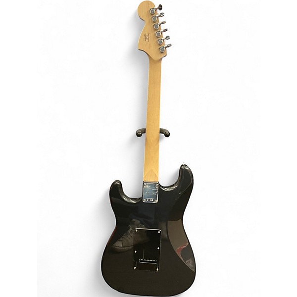 Used Squier Standard Stratocaster Black Solid Body Electric Guitar