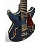 Used Ibanez AMH90 Blue Hollow Body Electric Guitar