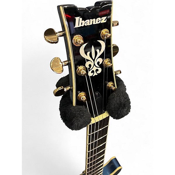 Used Ibanez AMH90 Blue Hollow Body Electric Guitar