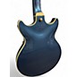 Used Ibanez AMH90 Blue Hollow Body Electric Guitar