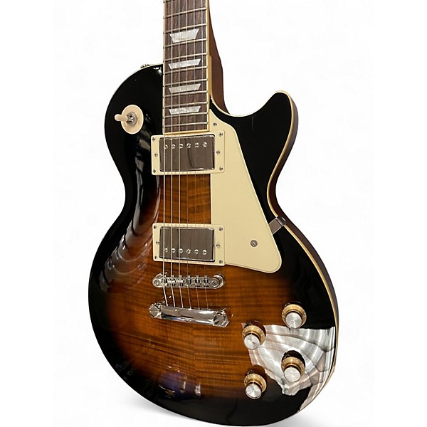 Used 2020s Epiphone Les Paul Standard 2 Tone Sunburst Solid Body Electric Guitar