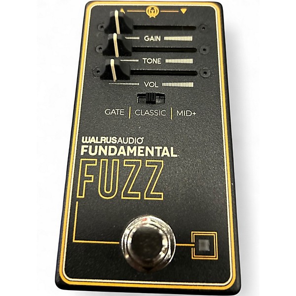Used Walrus Audio fundamental fuzz Effect Pedal