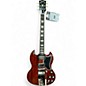 Used Epiphone 1964 SG Standard with Maestro Vibrola Reissue Cherry Solid Body Electric Guitar thumbnail