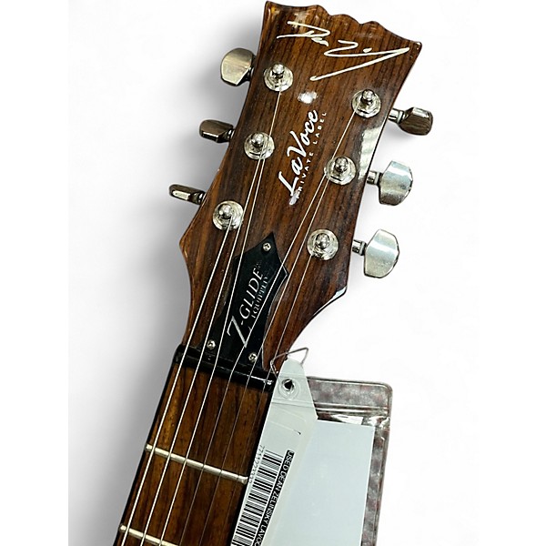 Used Dean Zelinsky Lavoce Custom Quilt Wine Red Solid Body Electric Guitar