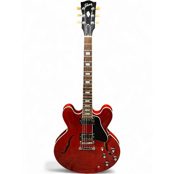Used Gibson ES335 Cherry Hollow Body Electric Guitar