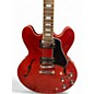 Used Gibson ES335 Cherry Hollow Body Electric Guitar
