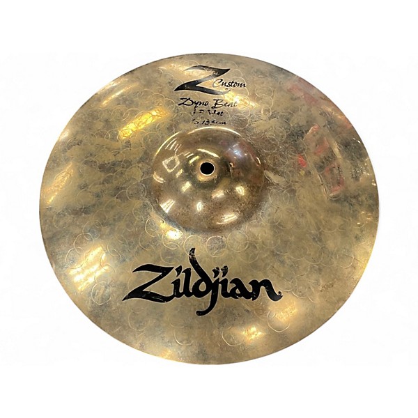 Used Zildjian 13in Z Custom Dyno Beat Hi Hat Cymbal