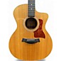 Used Taylor 214CE Natural Acoustic Electric Guitar