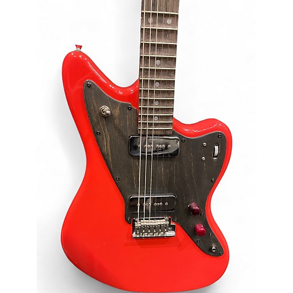 Used Tajima TW Series TW61 Fiesta Red Solid Body Electric Guitar