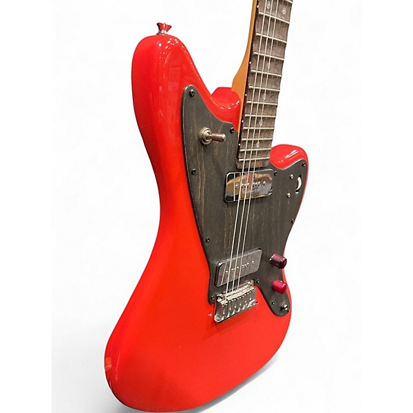 Used Tajima TW Series TW61 Fiesta Red Solid Body Electric Guitar