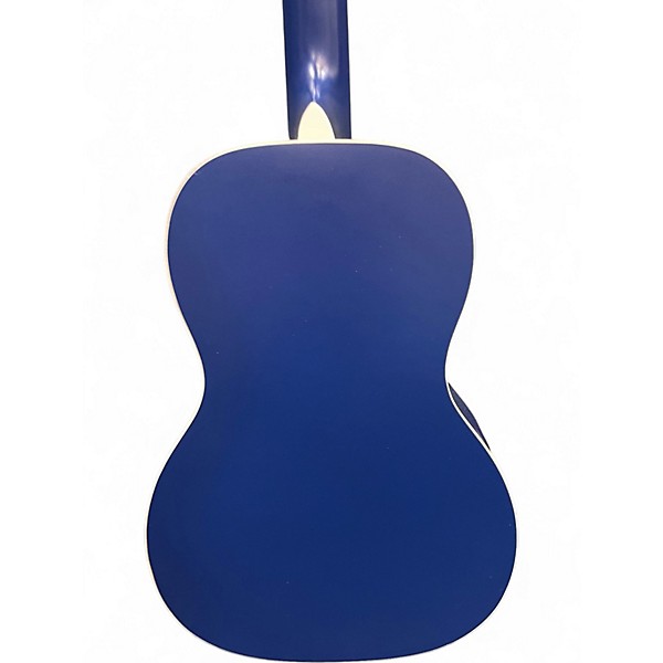 Used Recording King dirty 30's Resonator Metallic Blue Acoustic Electric Guitar
