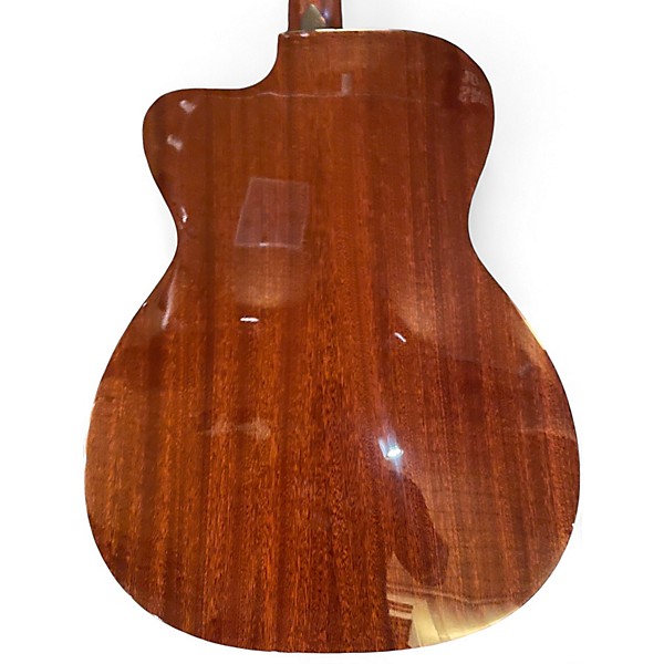 Used Eastman E1OMCE-DLX Natural Acoustic Electric Guitar