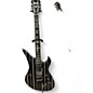 Used Schecter Guitar Research Synyster Gates Signature Custom S Black and Silver Solid Body Electric Guitar thumbnail